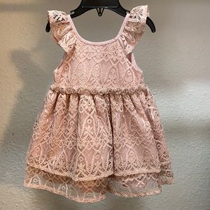 12M Girl’s Lace Floral Dress